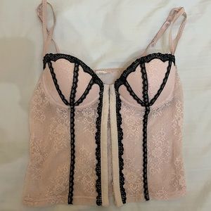 Pink Stunning Corset Top